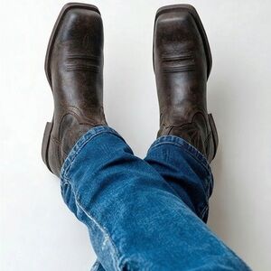 Ariat Rambler Western Boot Antique Gray Size Mens Size 11.5 EE New